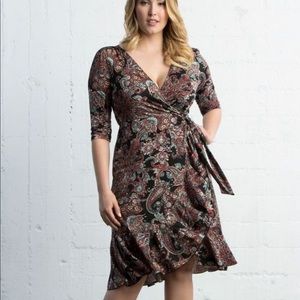 Kiyonna  Wrap Dress Size 1X
